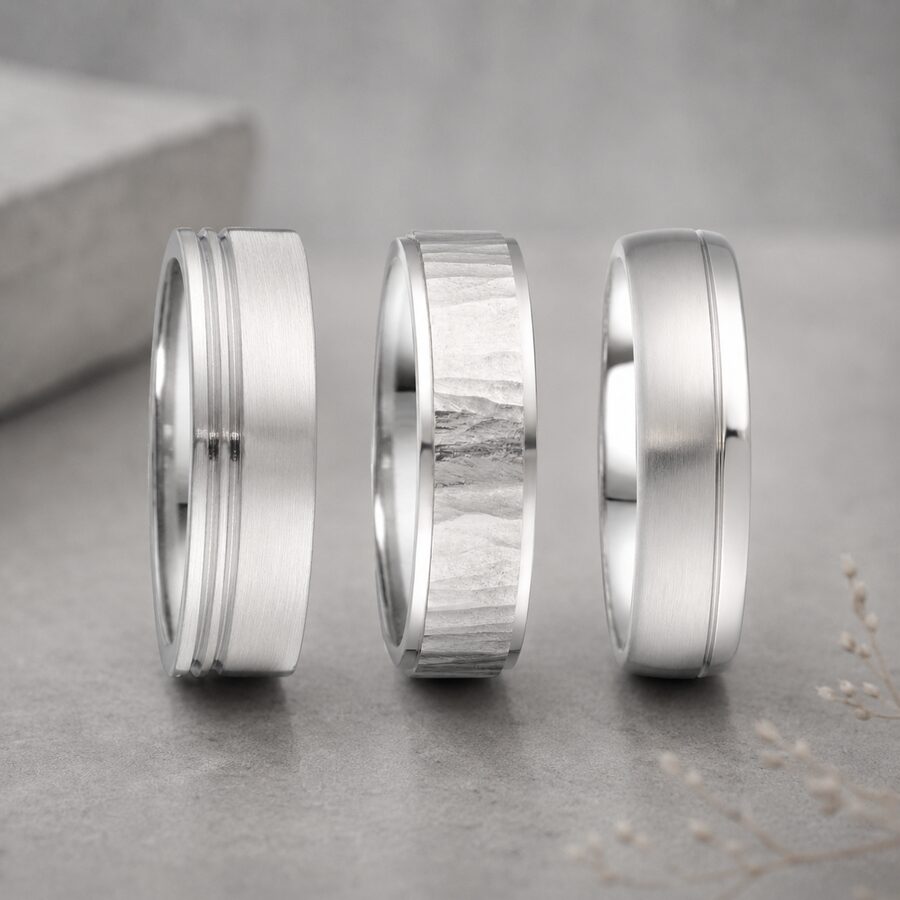 Stainless Steel wedding bands