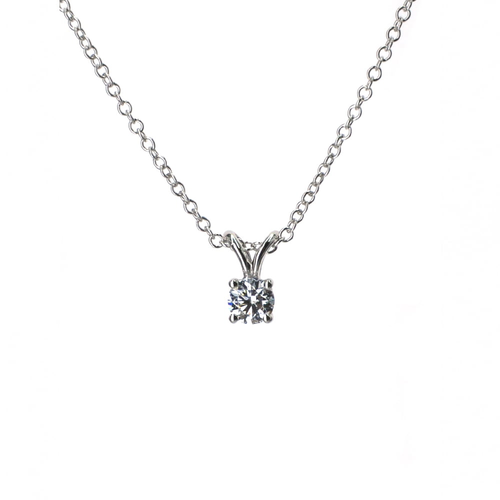Timeless Lab Grown Diamond Stud Necklace (0.50ct)