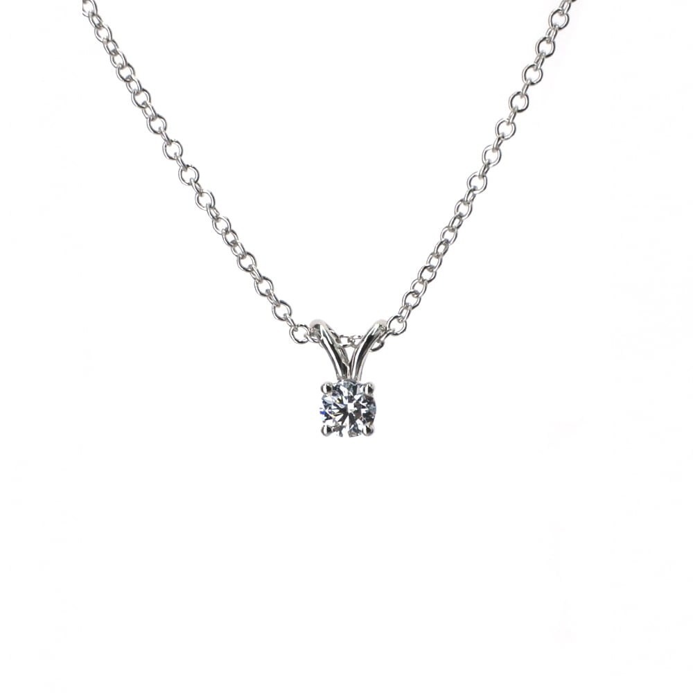 Timeless Lab Grown Diamond Stud Necklace (0.30ct)