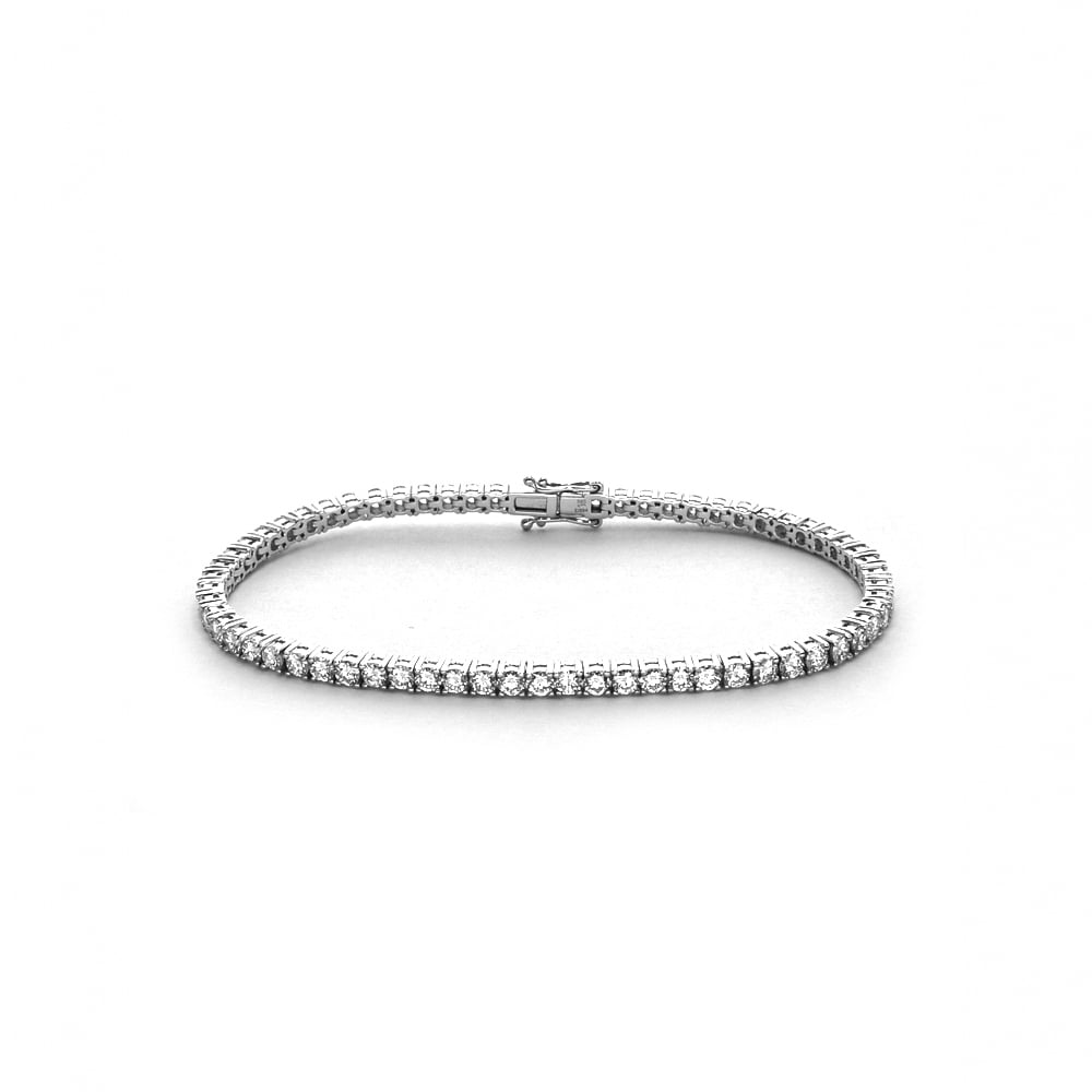 Classic Lab Grown Diamond Tennis Bracelet (S)