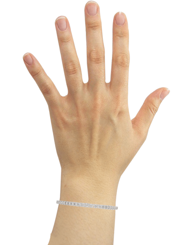 Cheap real diamond tennis on sale bracelet